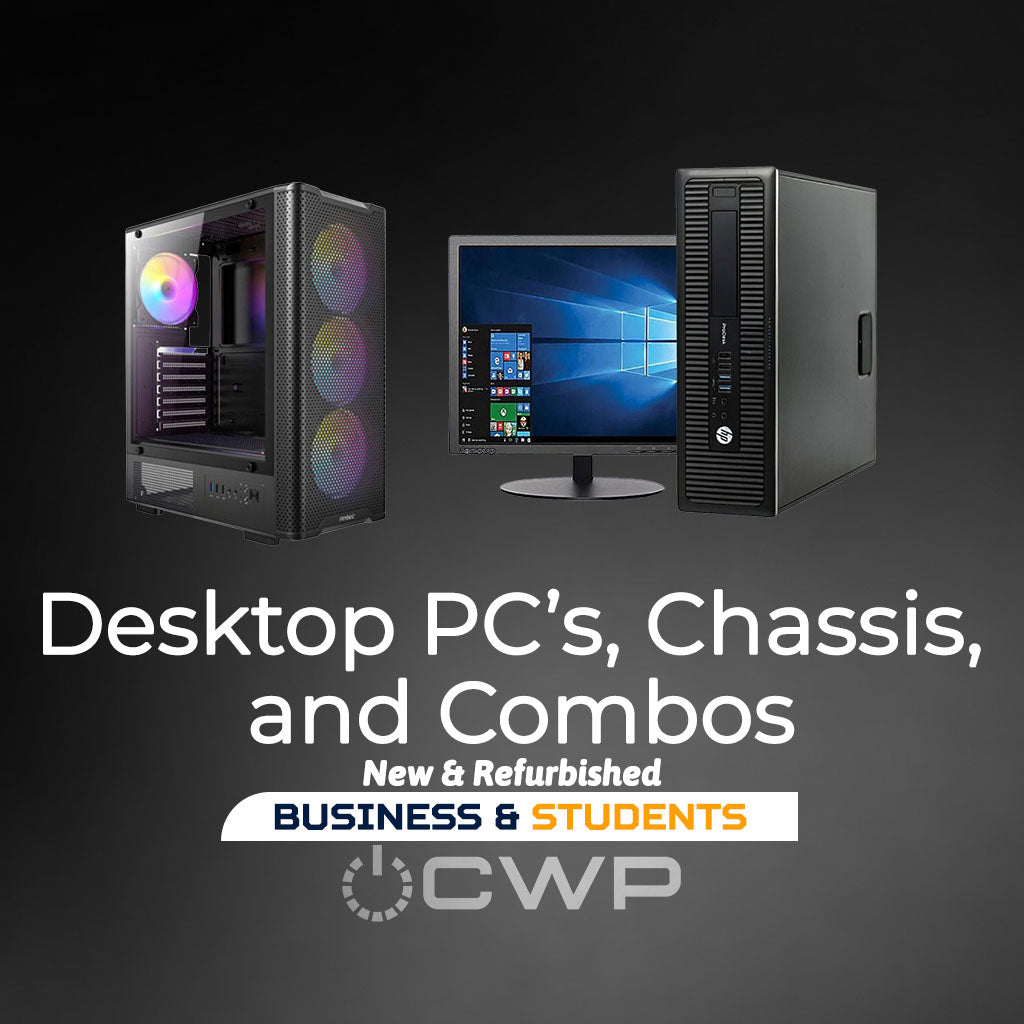 Desktop PCs, Combos, and Chassis