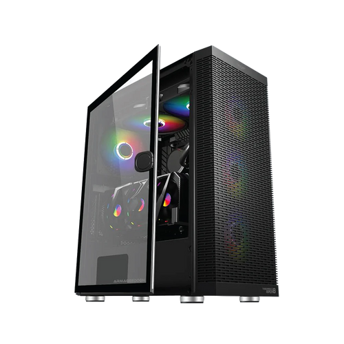 ARMAGGEDDON Tessaraxx Apex 8 Air ATX Gaming Case (NEW SEALED)