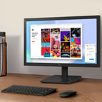 LG Essential 19.5″ WSXGA TN Monitor 75Hz (NEW SEALED)