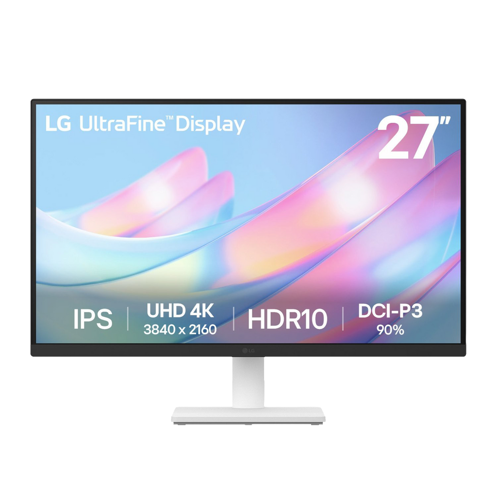LG UltraFine 27″ 4K UHD IPS Monitor – White (NEW SEALED)