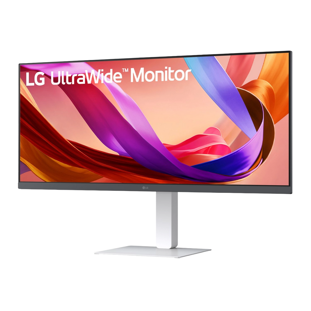 LG UltraWide 34″ FHD IPS White Monitor 100Hz USB-C incl Speaker (NEW SEALED)