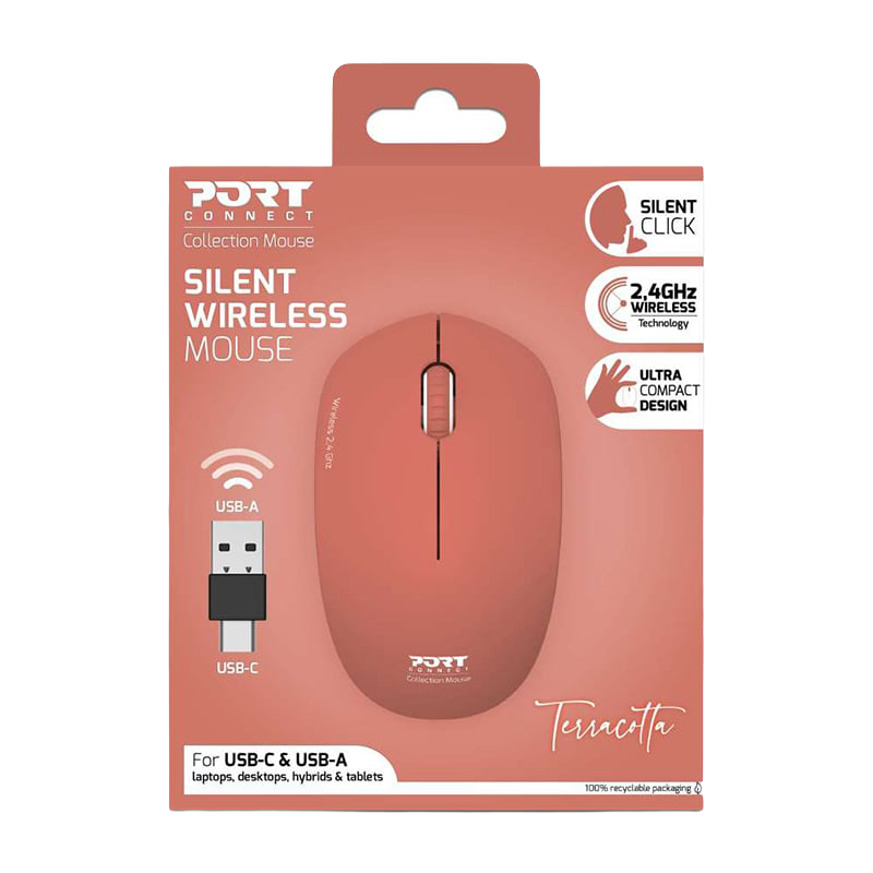 Port Connect MOUSE COLLECTION II WIRELESS 7 COLOURS (NEW SEALED)