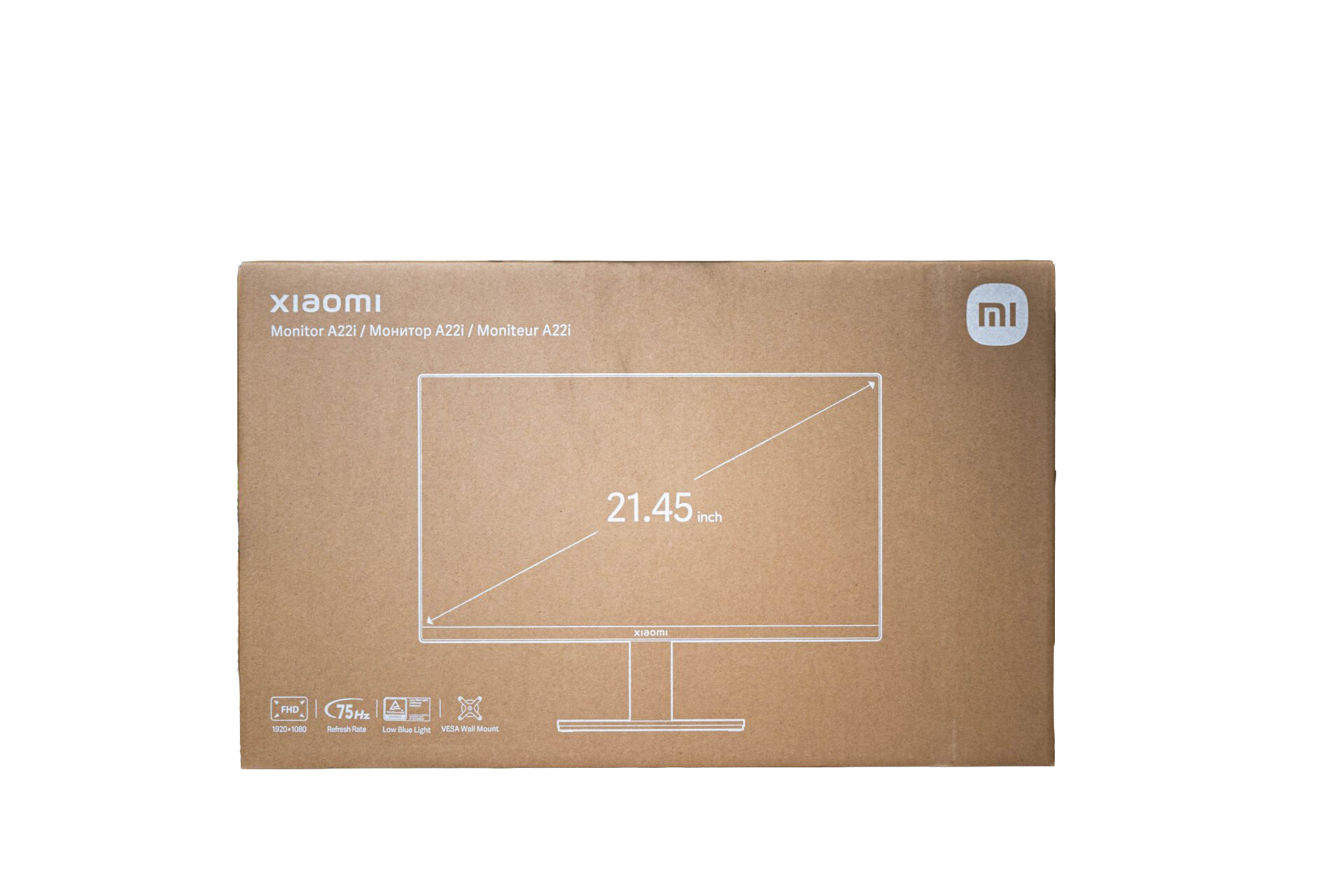 Xiaomi A22i 22″ Full HD 1080p VA Monitor (75Hz, 6ms, 16:9, HDMI/DP, Flicker-Free, & VESA Mount) (NEW SEALED)