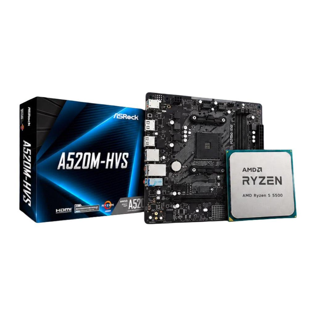 BRAND NEW AMD Ryzen 5 5500 Upgrade Kit | High-Speed Motherboard | AM4 Socket | DDR4 Memory Support