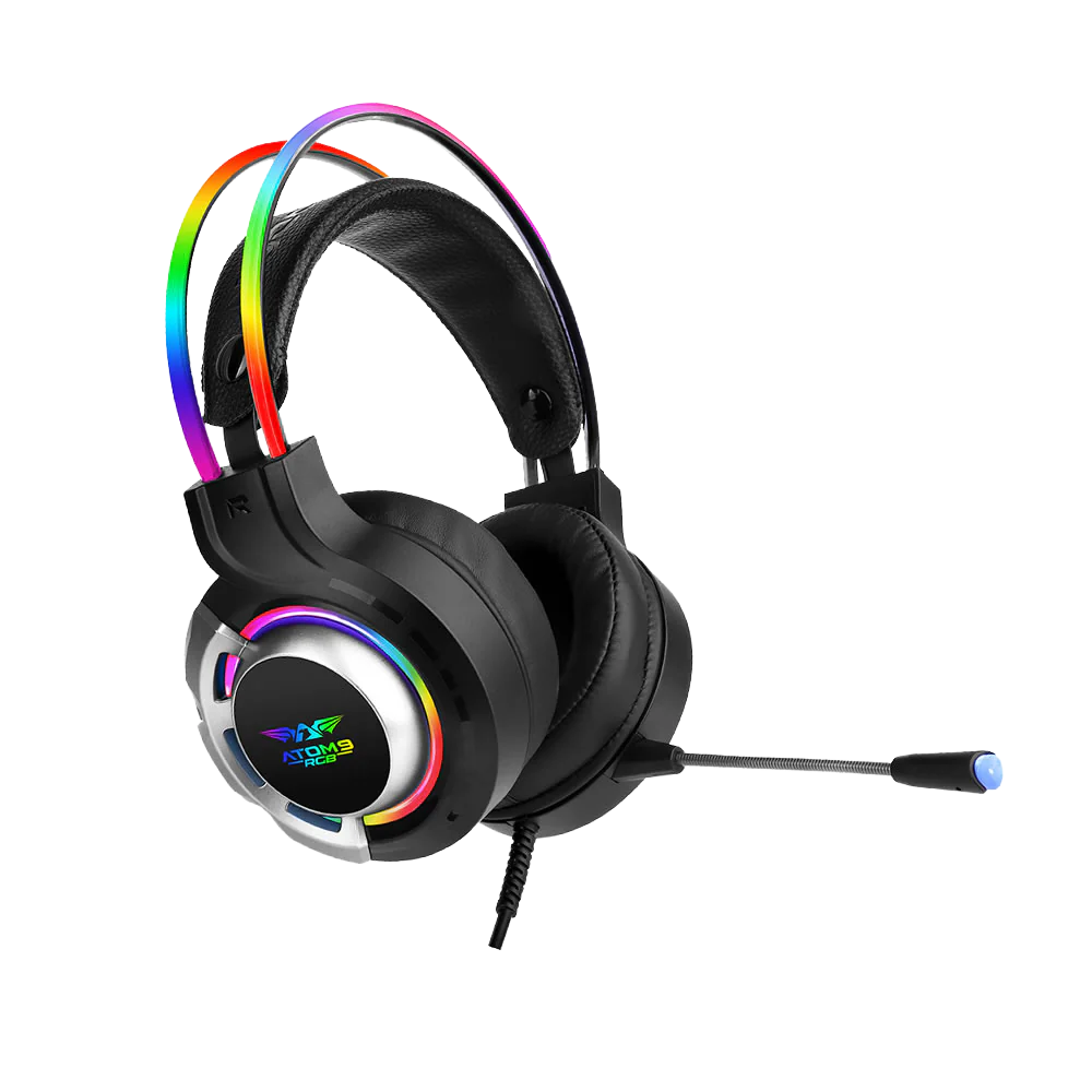 Armaggeddon Atom 9 RGB 2.1 Surround Sound Gaming Headset (NEW SEALED)