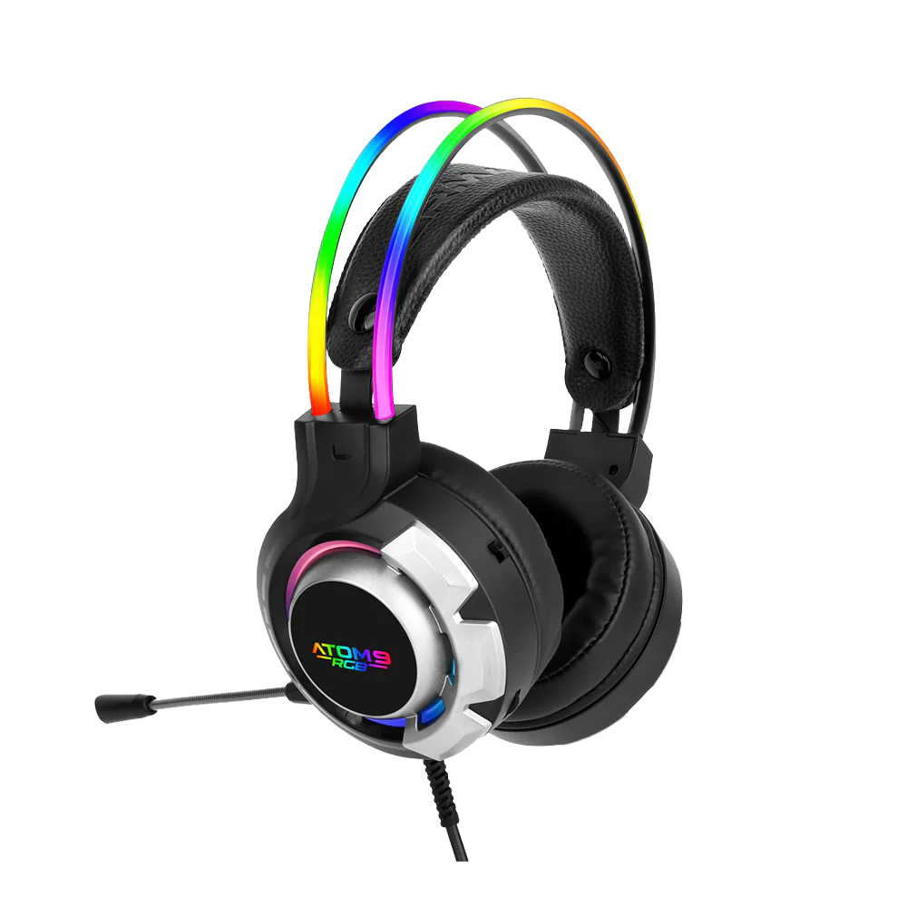 Armaggeddon Atom 9 RGB 2.1 Surround Sound Gaming Headset (NEW SEALED)