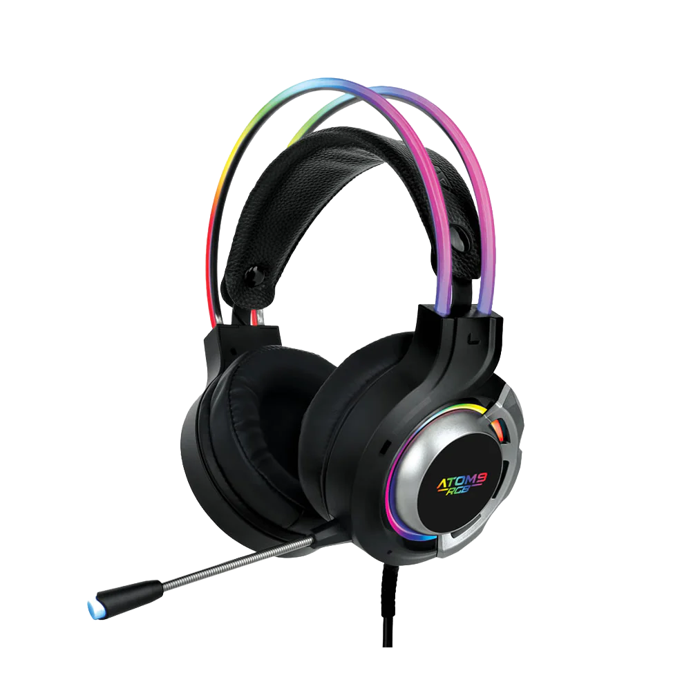 Armaggeddon Atom 9 RGB 2.1 Surround Sound Gaming Headset (NEW SEALED)