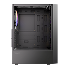 Antec AX27 RGB ELITE ATX Gaming Chassis WITH 4 RGB FANS – Black (NEW)