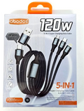 Abodos 5-in-1 Super Charging Cable