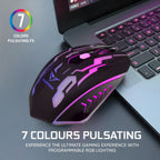 Alcatroz X-Craft Classic Gaming Mouse - Crypto