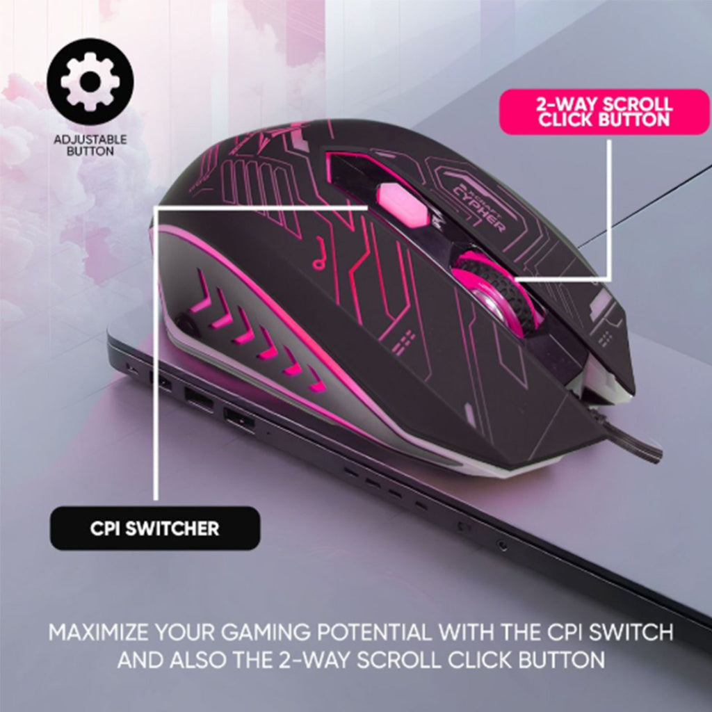 Alcatroz X-Craft Classic Gaming Mouse - Cypher