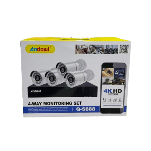 Andowl Full HD 4K Wireless Smart Camera CCTV Kit | BRAND NEW