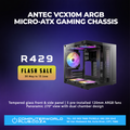 Antec VCX10M ARGB Micro-ATX Gaming Chassis | FLASH SALE
