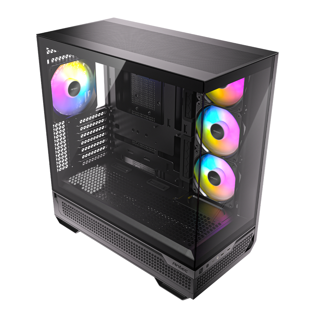 Antec C7 ARGB E-ATX Mid Tower Gaming Chassis – Black (NEW)