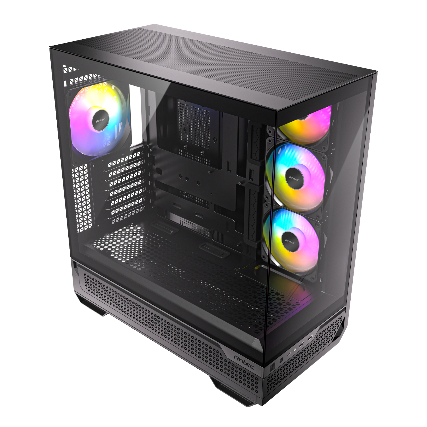 Antec C7 ARGB E-ATX Mid Tower Gaming Chassis – Black (NEW)