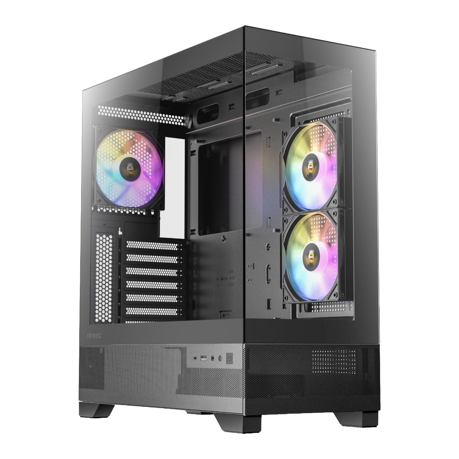 Antec CX700 ARGB ATX | Micro-ATX | ITX ARGB Mid-Tower Gaming Chassis – Black (NEW)