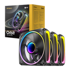 Antec ORBIT PWM 120mm 9 BLADE ARGB Fan 3 Pack – Black (NEW)