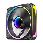 Antec ORBIT PWM 120mm 9 BLADE ARGB Fan 3 Pack – Black (NEW)
