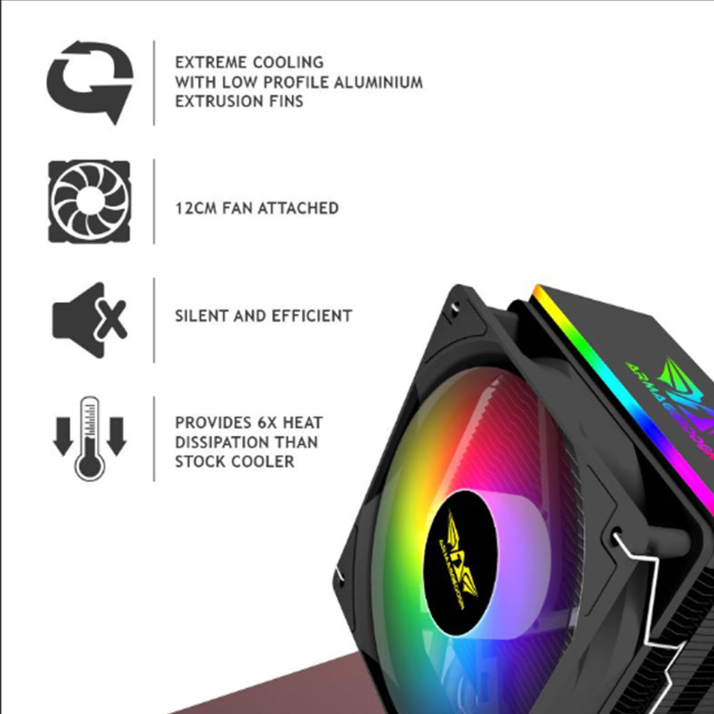 Armaggeddon Blizzard 3 ARGB CPU Cooler