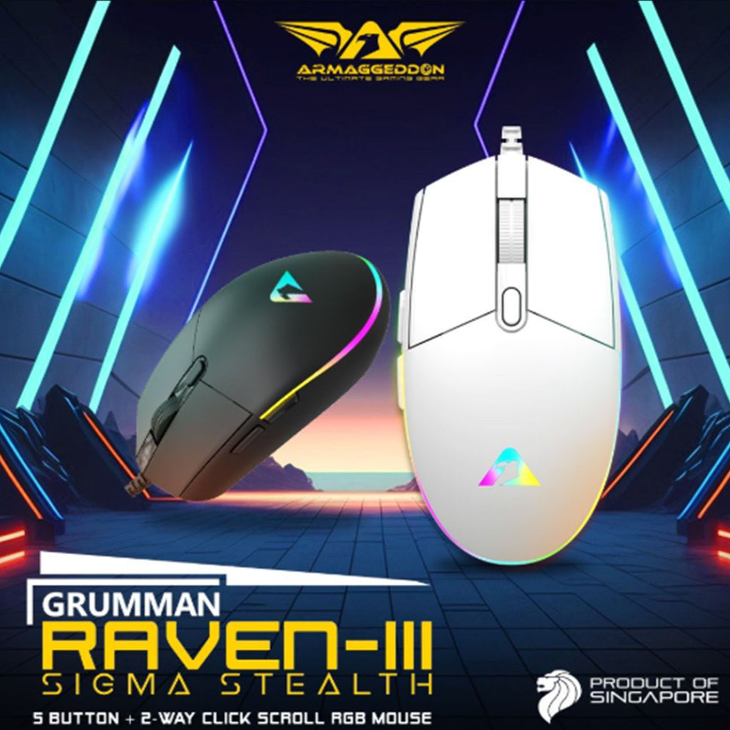 Armaggeddon Raven III Sigma Wired Gaming Mouse