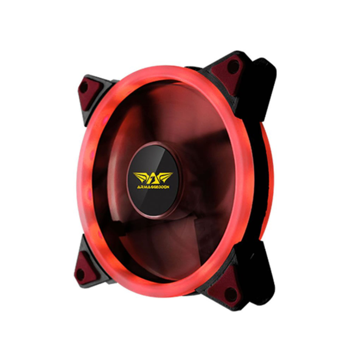 Armaggeddon Scarlet Dual Saber 120mm Fan - Red