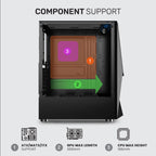 Armaggeddon Tritron 1 ATX Gaming Case | x3 ARGB Fans | BRAND NEW & SEALED