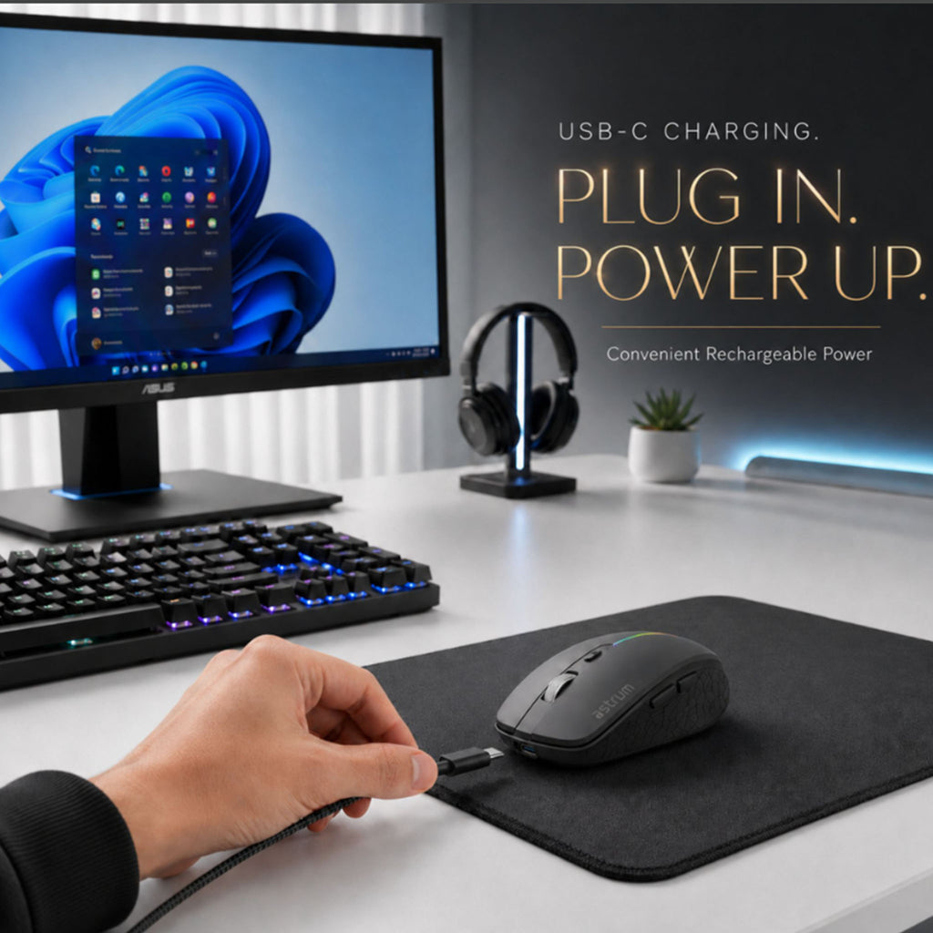 Astrum Dual Mode Rechargeable Mouse | MW30C