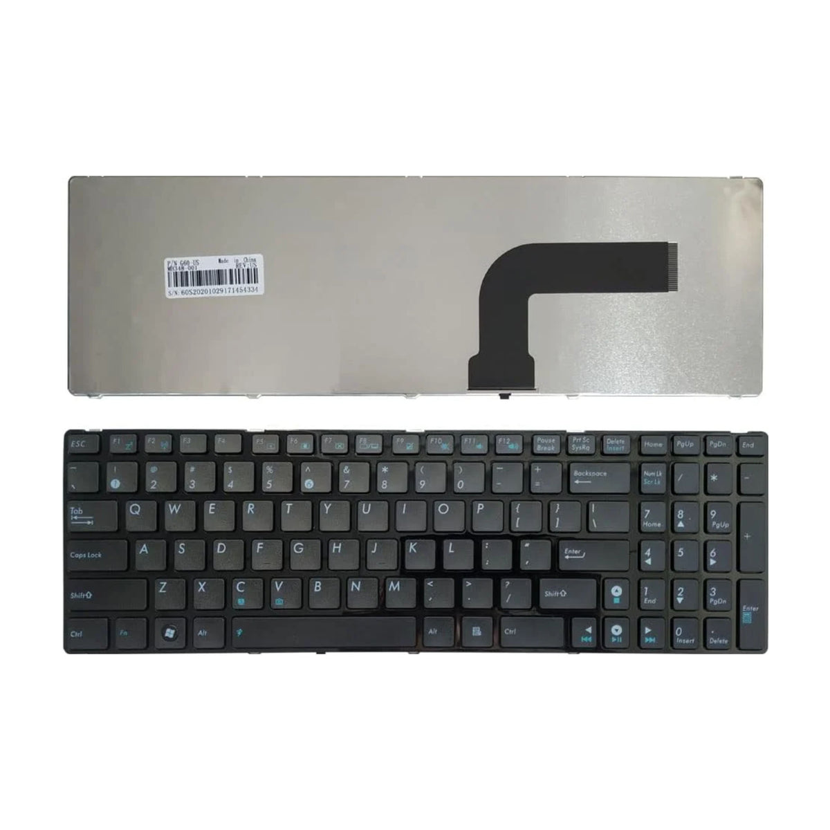 Replacement Keyboard Asus G60 (KBASG60)