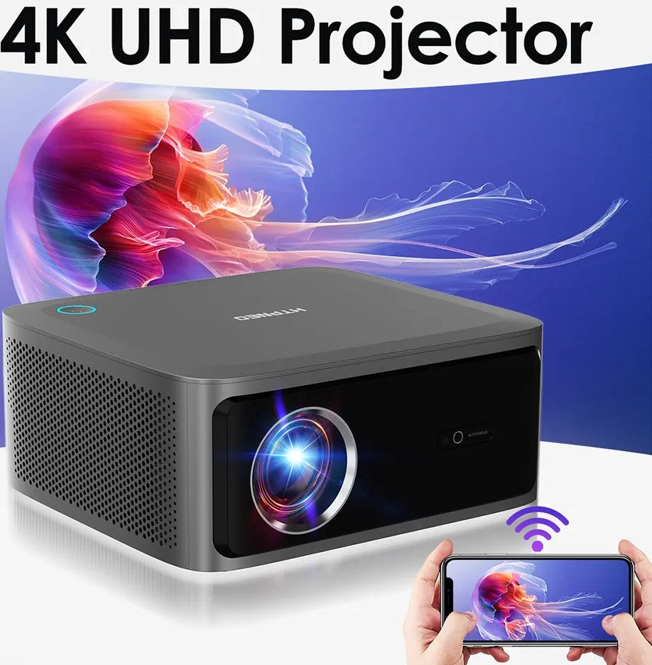 HTPNEO H86 Multimedia Smart Streaming Projector (NEW SEALED)