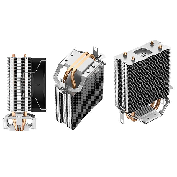 DeepCool AG200 Single-Tower CPU Air Cooler With 2X Direct Contact Copper Heatpipes (NEW SEALED)