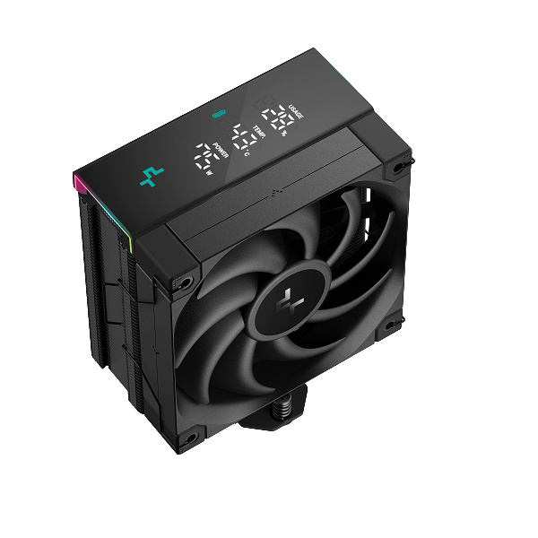 DeepCool AK400 Digital All-Black Single Tower CPU Air Cooler With 4X Copper HeatPipes (NEW SEALED)