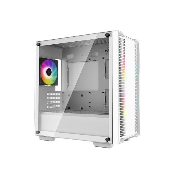 DC CC560WH-V2 ATX MID-TOWER W/TG+4XFANS (NEW SEALED)