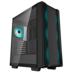 DeepCool CC560BK-V2 ATX Mid-Tower Case With 4X Pre-Installed 120mm LED Fans (NEW SEALED)