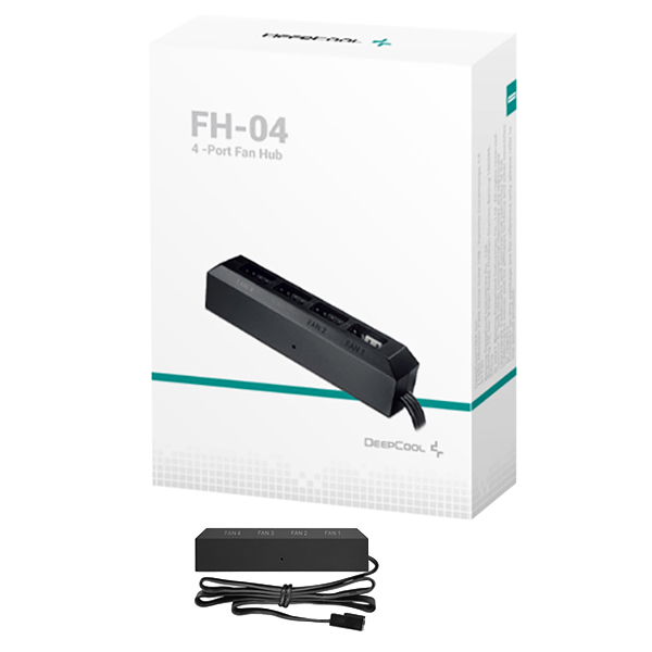 DeepCool FH-04 4Port Fan Hub (NEW SEALED)