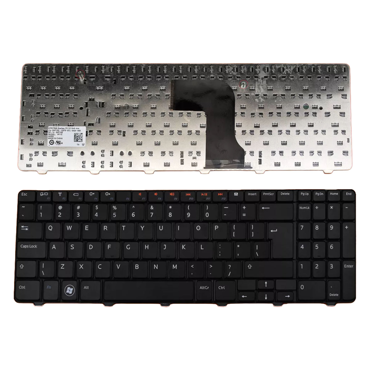 Replacement Keyboard Dell N5010 - US Layout (KBDLN5010-NB)