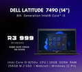 Dell Latitude 7490 (14") 8th Gen Intel Core i5 (REFURBISHED)