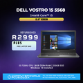 Dell Vostro 15 5568 Laptop | Intel Core i5-7200U CPU | Free Laptop Bag (REFURBISHED)