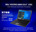 Dell Vostro A860 Laptop| Intel Premium Dual-Core Processor (REFURBISHED)