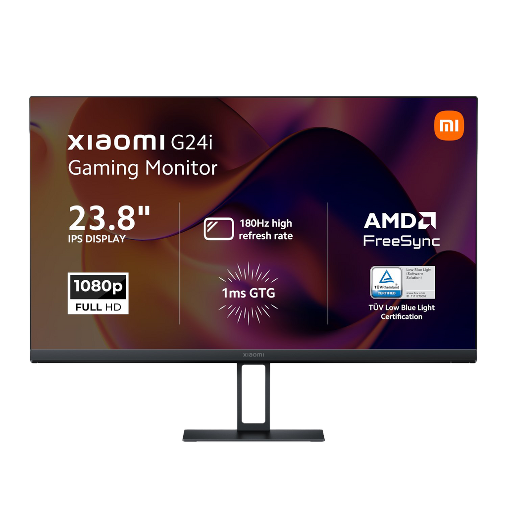 Xiaomi G24i 24″ Full HD 1080p IPS Gaming Monitor (180Hz, 1ms, 16:9, HDMI/DP, & AMD FreeSync) (NEW SEALED)