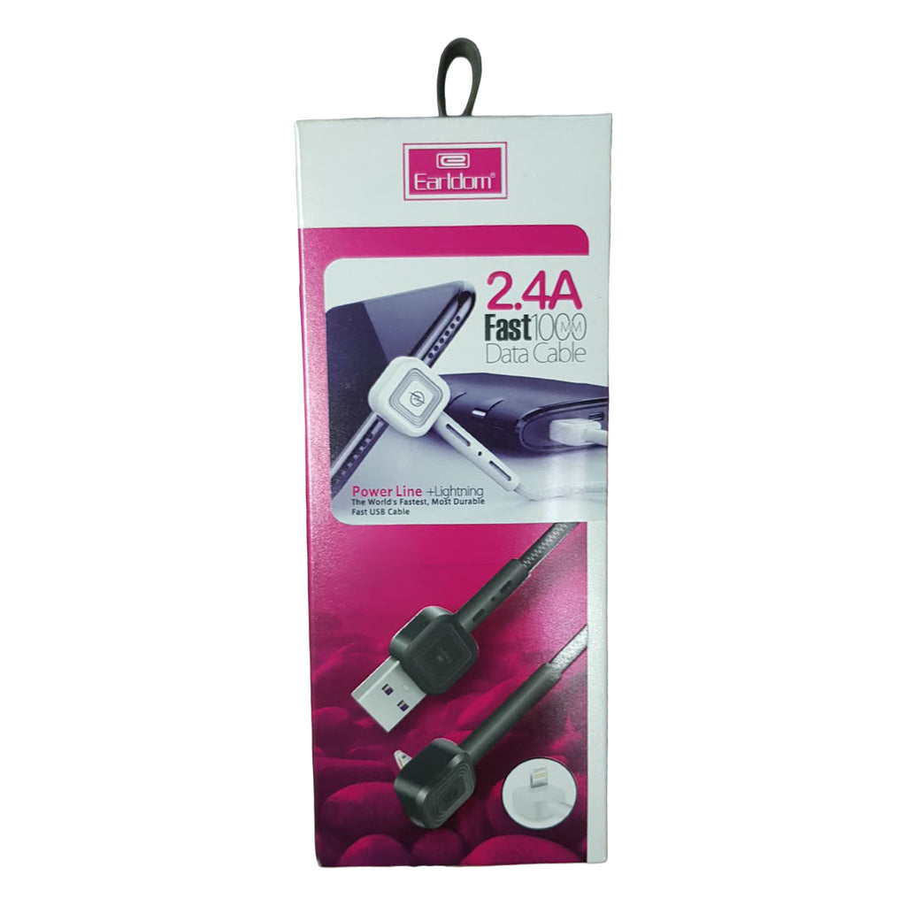 Earldom 2-in-1 Fast Charging + Data Transfer Cable 2.4A
