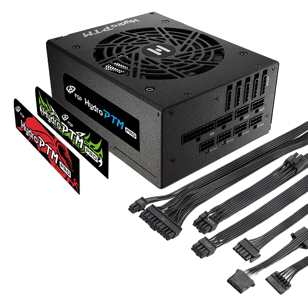 SP Hydro PTM Pro 1200W 80Plus Platinum Rated ATX 12V V2.52 Full Modular Power Supply With 135mm FDB Fan (NEW SEALED)
