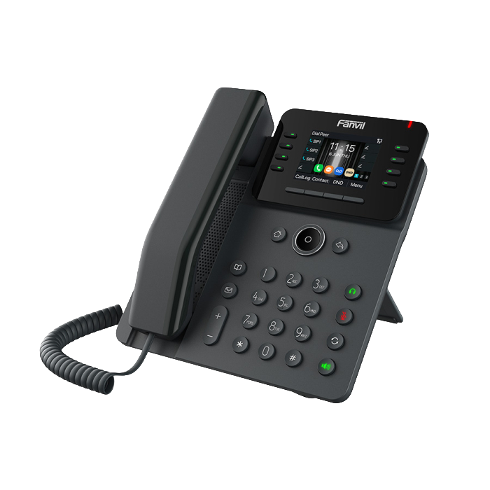 Fanvil 12SIP Colour Screen PoE WiFi 6 VoIP Phone | V62W (NEW SEALED)