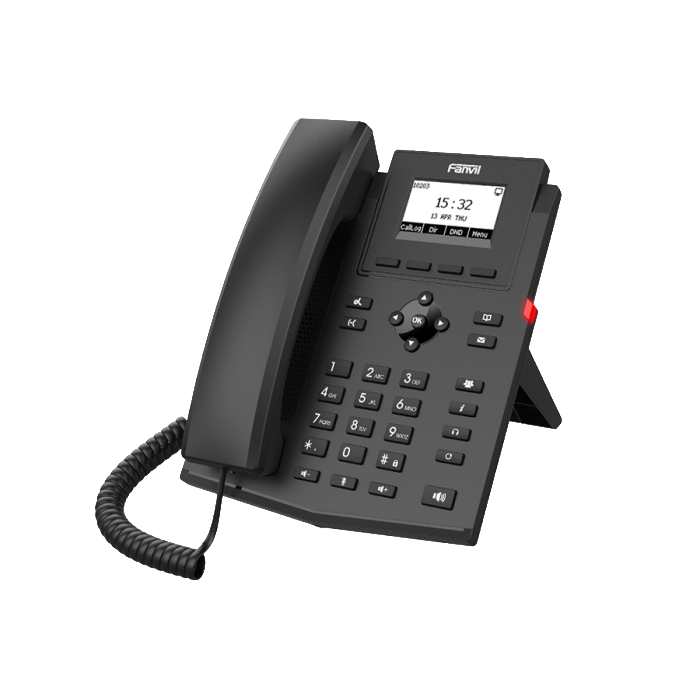 Fanvil 2SIP Entry Level WiFi 4 VoIP Phone with PSU | X301W (NEW SEALED)