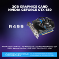 NVIDIA GeForce GTX 650 2GB Graphics Card