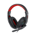 Redragon Over-Ear ARES Aux RGB Gaming Headset – Black (NEW SEALED)