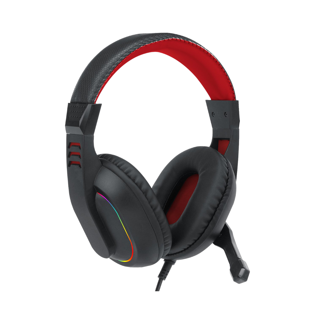 Redragon Over-Ear ARES Aux RGB Gaming Headset – Black (NEW SEALED)