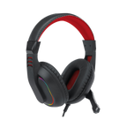 Redragon Over-Ear ARES Aux RGB Gaming Headset – Black (NEW SEALED)