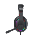 Redragon Over-Ear ARES Aux RGB Gaming Headset – Black (NEW SEALED)