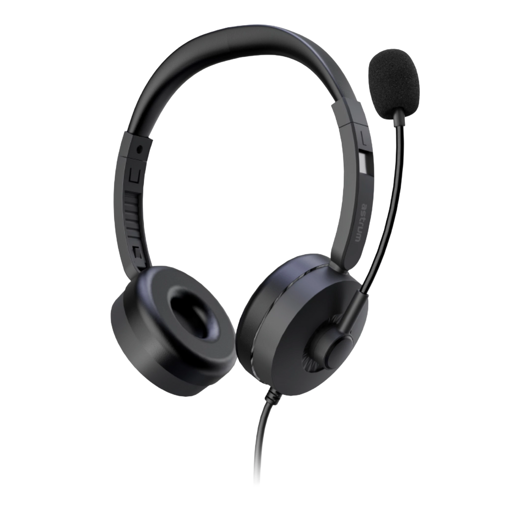 HU660 Dual Sided Headset USB with Flexible Mic (NEW SEALED)