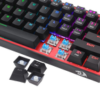 Redragon K617 FIZZ 60% Wired RGB Gaming Keyboard – Black (NEW SEALED)
